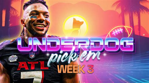 Underdog Pickem Best Plays Week 3