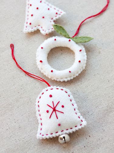 70 Diy Felt Christmas Tree Ornaments Shelterness