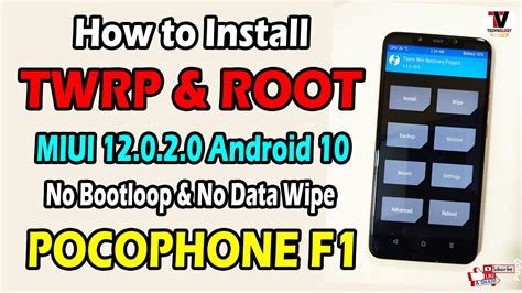 Install Twrp Recovery New Build Root On Poco F Without Data Loss