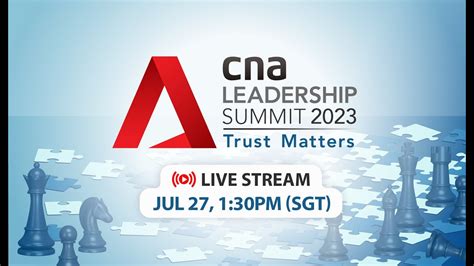 Live Cna Leadership Summit 2023 Trust Matters Youtube