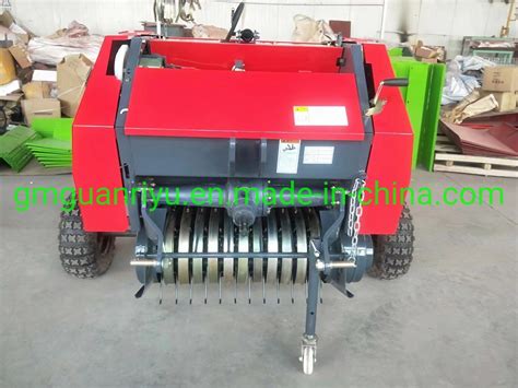 Straw Bale Hydraulic Straw Silage Rice Round Bundling Machine Hay Baler