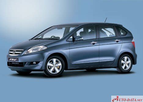 Honda Fr V Technical Specs Fuel Consumption Dimensions