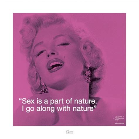 Marilyn Monroe Iquote Sex Art Print The Art Group