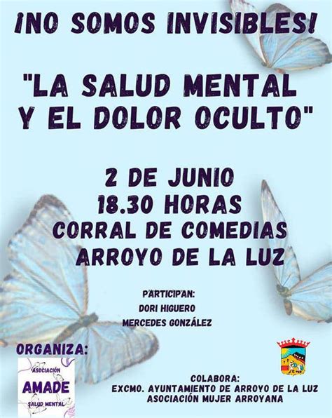 El Corral De Comedias Acoge Una Charla Sobre La Salud Mental Hoy Es