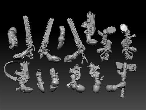 STL file death company - weapons 🔫 ・Model to download and 3D print・Cults