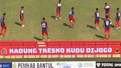 Warm Up Persiba Bantul Vs JK Tamanan United Liga 3 2023 24 YouTube