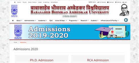 Bbau Admission 2024 25 Last Date Fees Application Form Studywoo