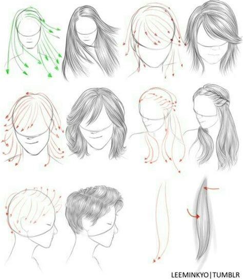 How To Draw Different Hairstyles Step By Step Hairstyles6h