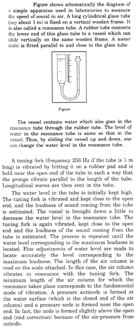 How To Measure The Speed Of Sound Using Resonance Tube Column Method