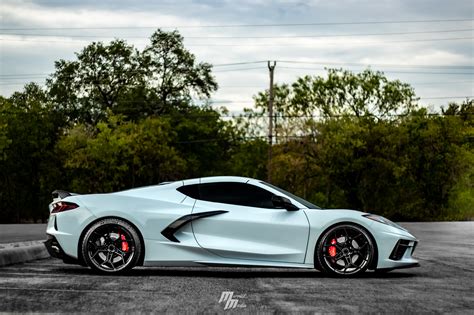 A Chevrolet Corvette C On Blaque Diamond Bd F Gloss Black