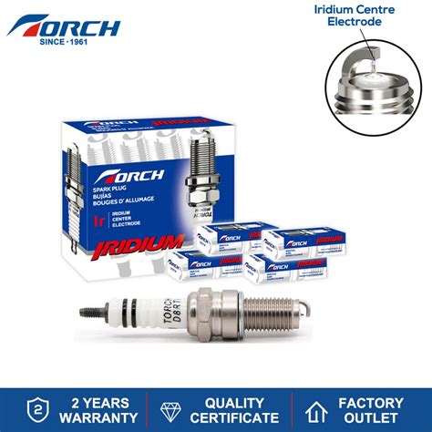 Original Iridium Torch Spark Plug D8rti For D8rtc Dr8ea For Utv Atv