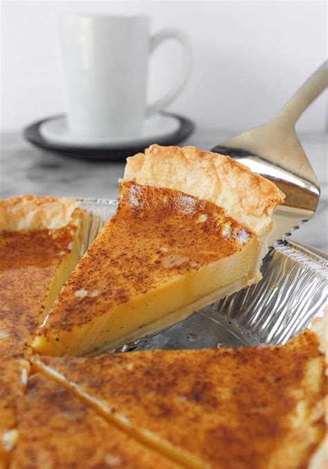 Old Fashioned Custard Pie