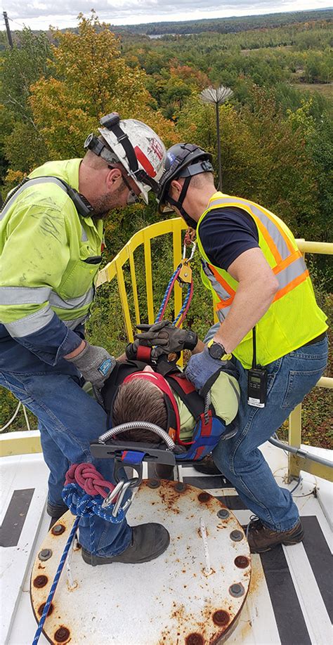 Confined Spacehigh Angle Rescue Training Ers Training