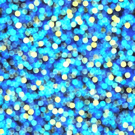 Blauer Glitzer Bokeh Hintergrund Creative Fabrica