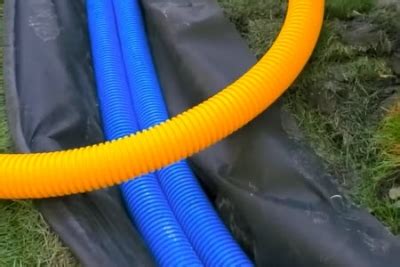 How Perforated Drainage Pipe Works - French Drain Systems | Curtain ...