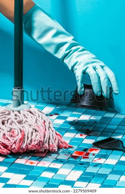 Thousand Cleaning Blue Floor Royalty Free Images Stock Photos