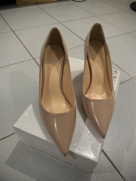 Nude Pink Heels Women S Fashion Footwear Sandals On Carousell