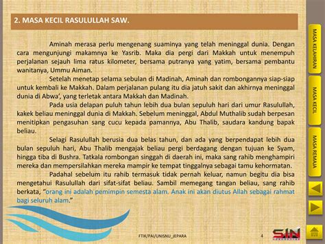 Sejarah Nabi Muhammad Saw Ppt