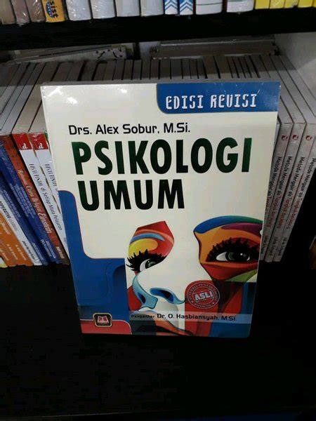 Jual Buku Psikologi Umum Edisi Revisi Alex Sobur Pustaka Setia Di