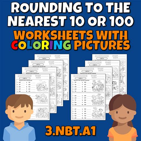 Math Worksheets For Rounding Numbers