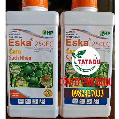 ESKA 250EC – SẠCH NHỆN RẦY SÂU GÂY HẠI TRÊN CÂY CAM - TATADU VIỆT NAM