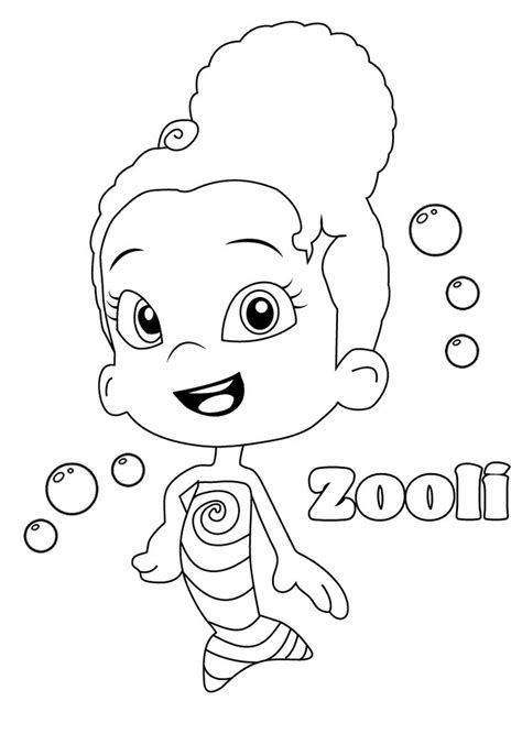 Bubble Guppies Coloring Pages | Bubble guppies coloring pages, Bubble ...