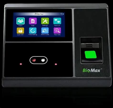 Biomax NU Face 602 Face Biometrics Attendance System At Rs 16500 Piece