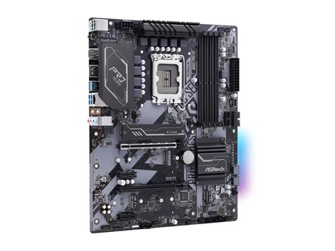 Asrock B660m Pro Rs Motherboard Intel Socket 1700 12th Gen Ddr4 Micro