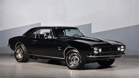 1967 Camaro Ss Black