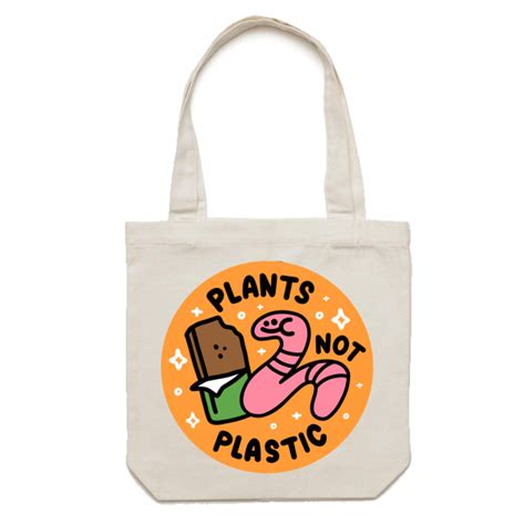 Cheeky Worm Tote We Bar None