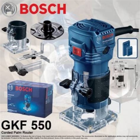 Jual Bosch Gkf Mini Router Trimmer Mesin Profil Bosch Gkf