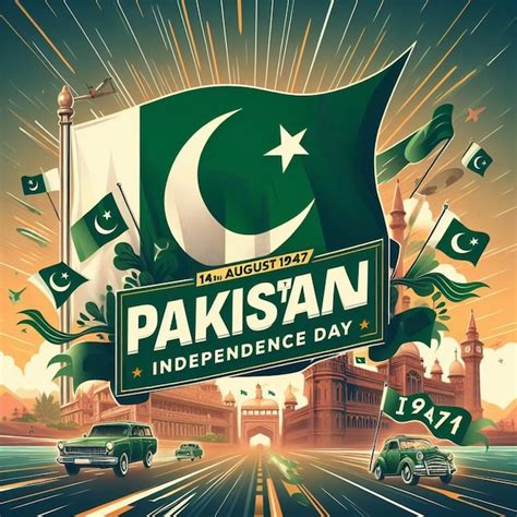 Premium Photo Pakistan Independence Day