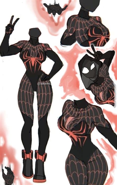 Pin En —spider Woman Mujer Araña Inspiración Para Diseño De Personajes Bocetos Bonitos