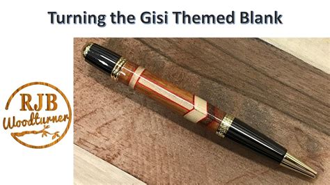 Turning The Gisi Themed Blank Tips And Tools Youtube