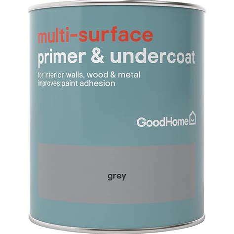 Goodhome Grey Multi Surface Primer And Undercoat 750ml Diy At Bandq