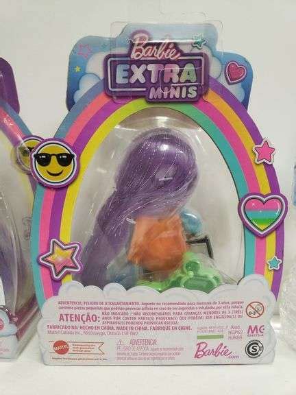 Barbie Extra Minis Dolls New Trice Auctions