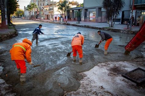 Entr En La Etapa Final La Repavimentaci N De La Avenida Zapiola