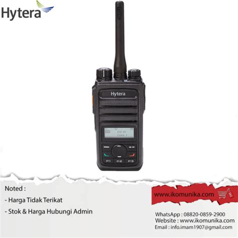 Hytera Pd Supplier Alat Radio Komunikasi Jakarta