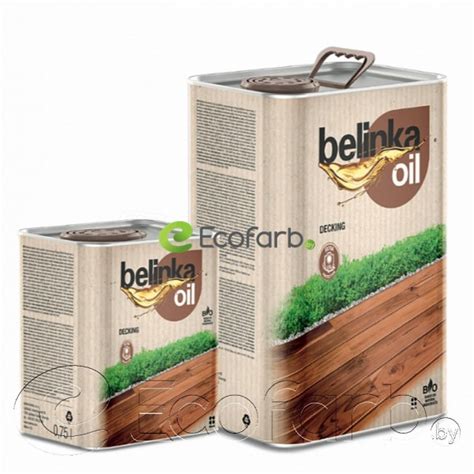 ᐉ Belinka Oil Decking масло для террас и садовой мебели купить в Минске