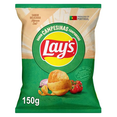 Batata Frita Lisa Sabor Camponesa Lay S Emb 150 Gr Continente Online