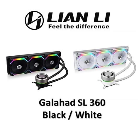 Lian Li Galahad AIO UNI FAN SL Edition 360 360mm Black, Computers ...