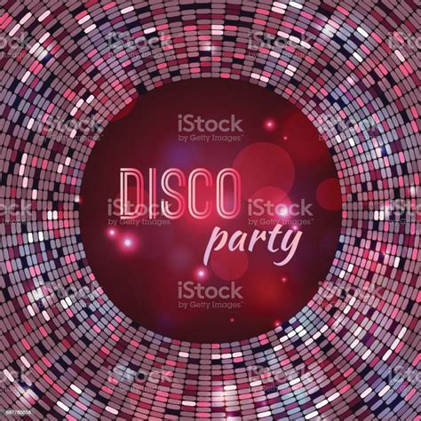 Vector Abstract Disco Background Stock Illustration Download Image