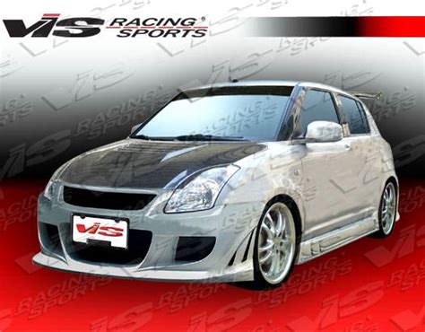 Suzuki Swift Vis Racing Fuzion Front Bumper 05szswf4dfuz 001 Suzuki