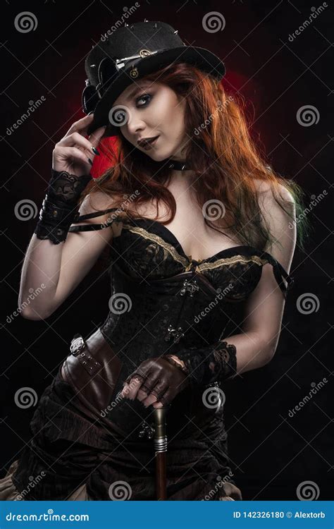 Steampunk Redhead Telegraph