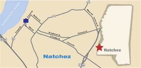 Natchez Burning Map - The Mississippi Blues Trail