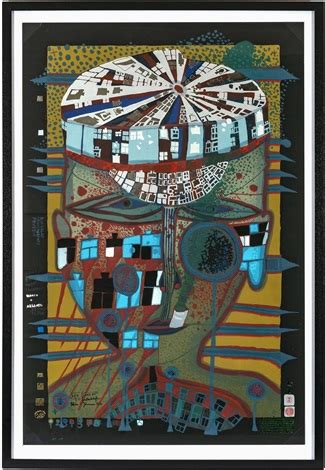 One Of Five Seamen Il Marinaio By Friedensreich Hundertwasser On Artnet