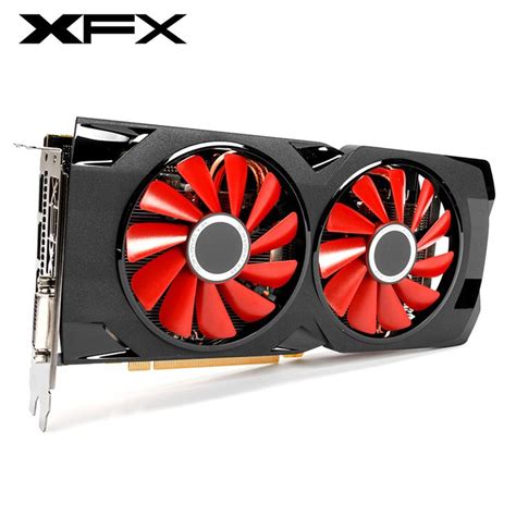 Xfx Rx 570 8gb Graphics Cards Gpu Amd Radeon Rx570 8gb Video Screen Cards Pubg Desktop Pc