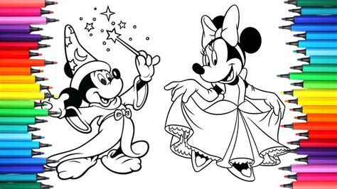 Colouring Pictures Of Minnie And Mickey Mouse Infoupdate Org