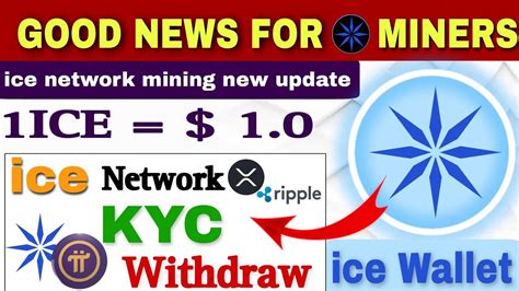 Ice Network Mining App New Update Ice Network Mining Withdrawal Ice