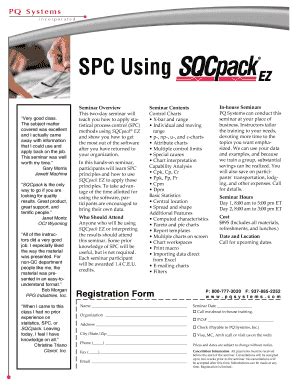 Fillable Online SPC Using Fax Email Print PdfFiller